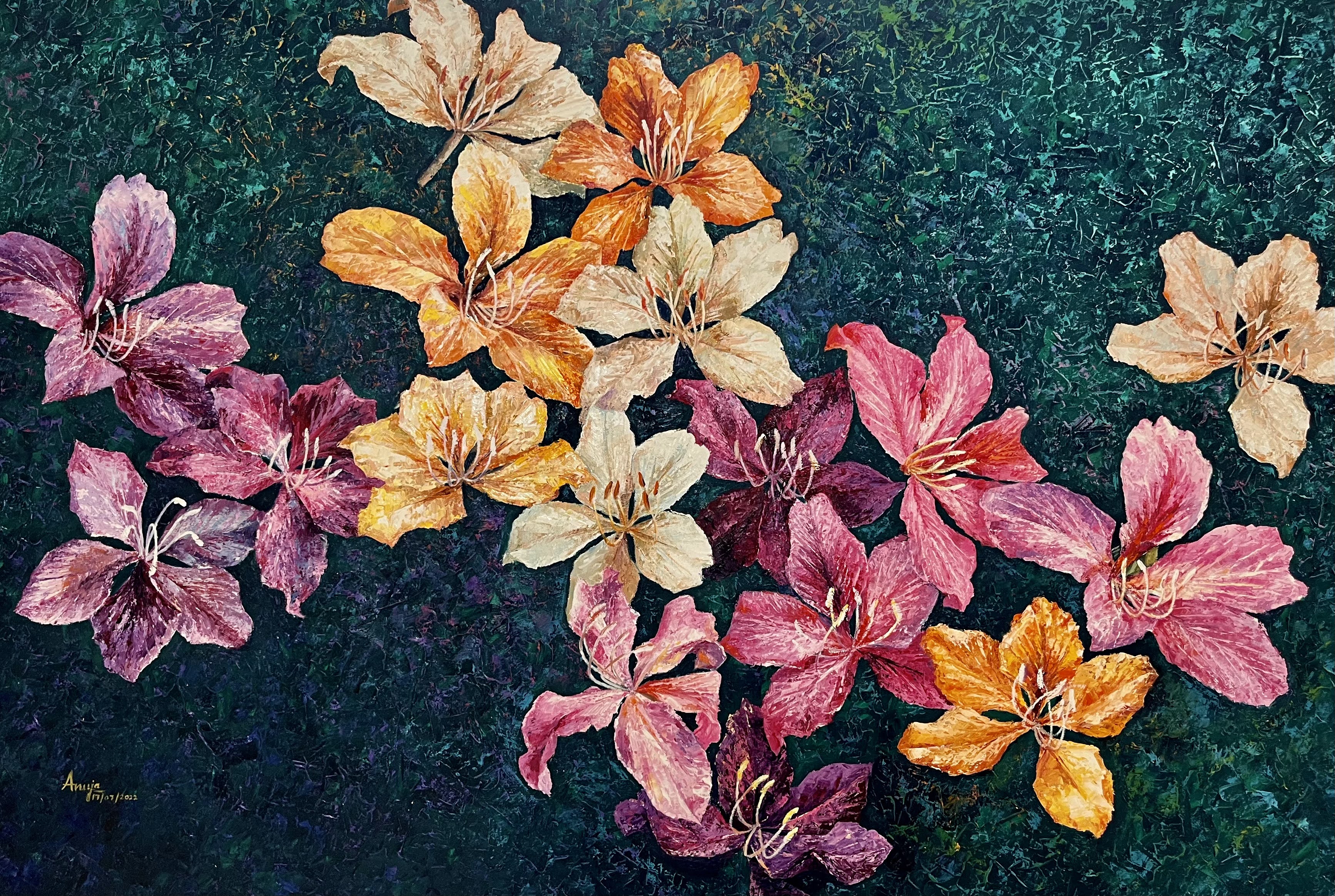 Day's Delight Floral Painting