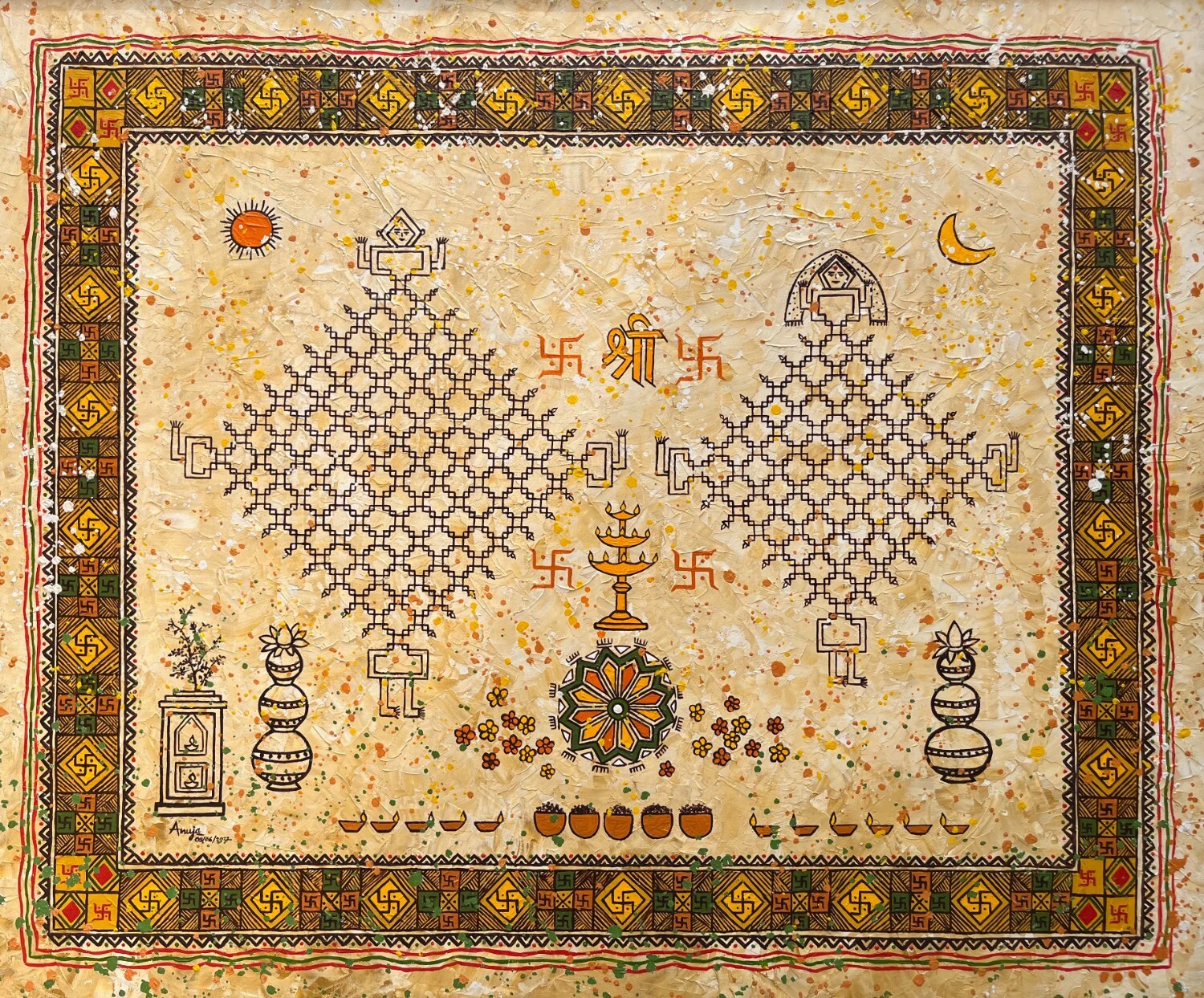 Surati -  Folk art of Bundelkhand