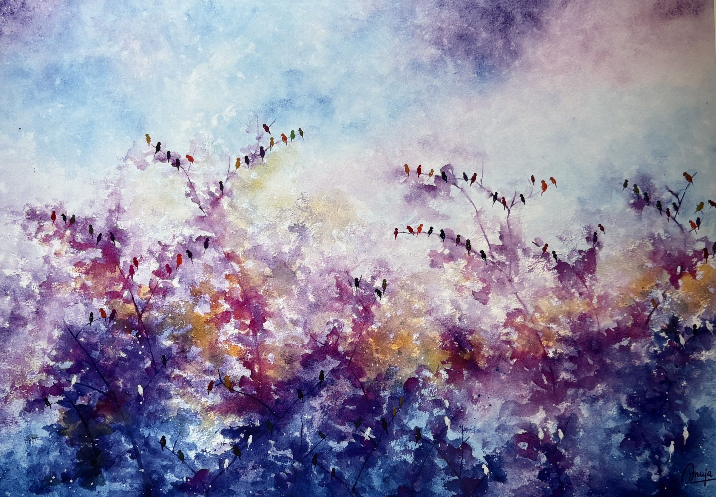 Songs Of The Sky - Fine Art Print