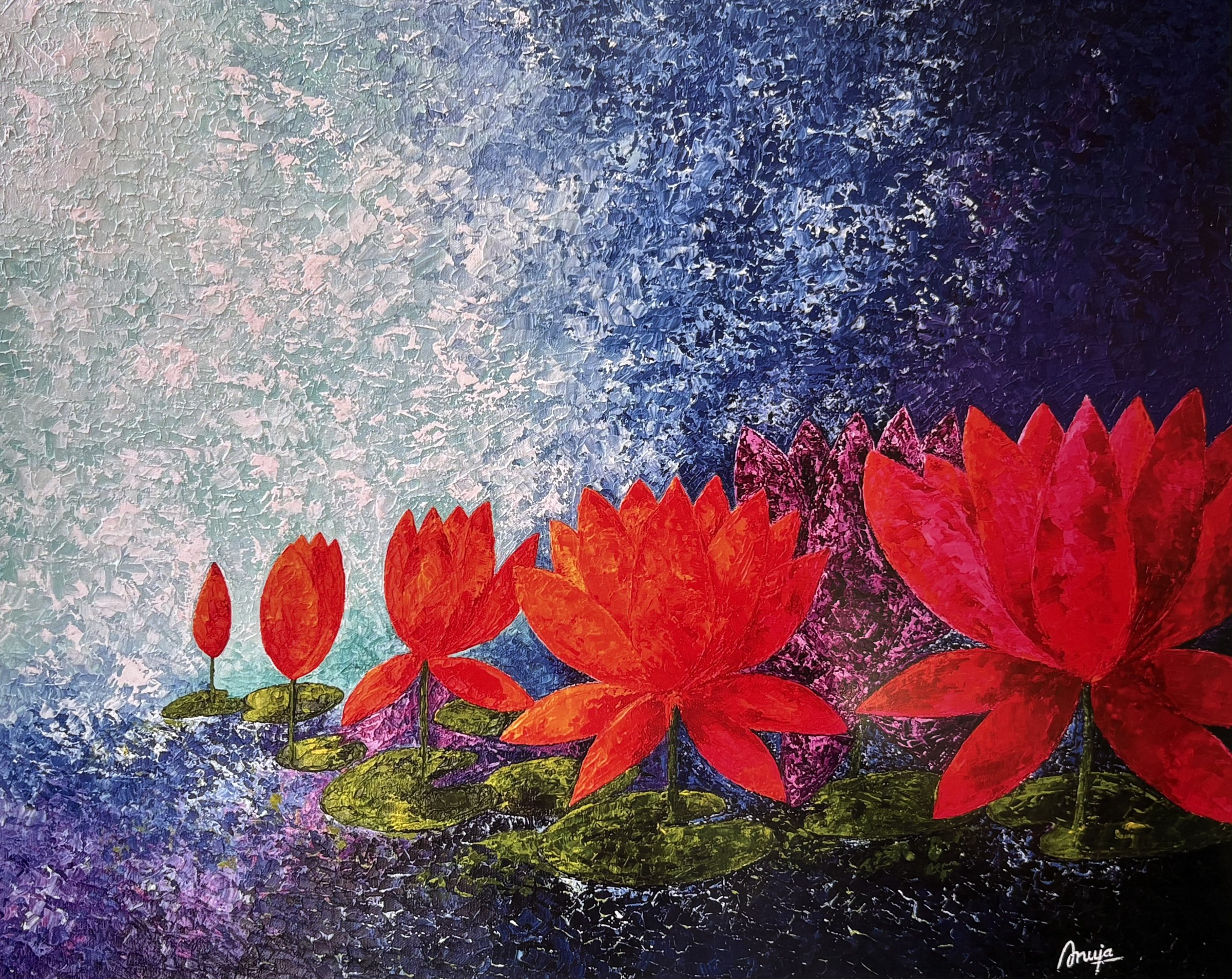 Blooming In Contrast - Fine Art Print